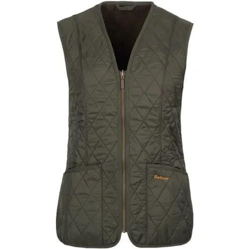 Warm Fleece Gilet with Pockets , female, Sizes: S, L, M - Barbour - Modalova