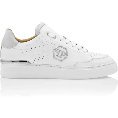Weiße Sneaker , Damen, Größe: 37 EU - Philipp Plein - Modalova