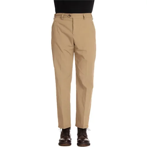 Winter Poplin Trousers , male, Sizes: W33, W32, W31 - PT Torino - Modalova