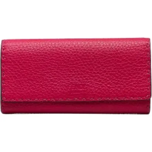 Pre-owned Leather wallets , female, Sizes: ONE SIZE - Fendi Vintage - Modalova