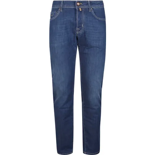 Moderne Super Slim Fit Jeans , Herren, Größe: W31 - Jacob Cohën - Modalova