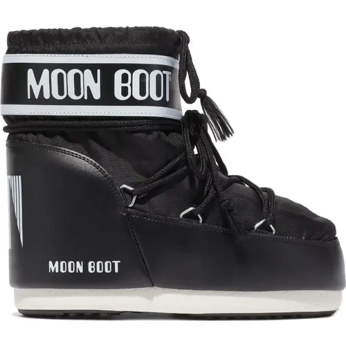 Schwarze Damen Stiefeletten , Damen, Größe: 36 EU - moon boot - Modalova