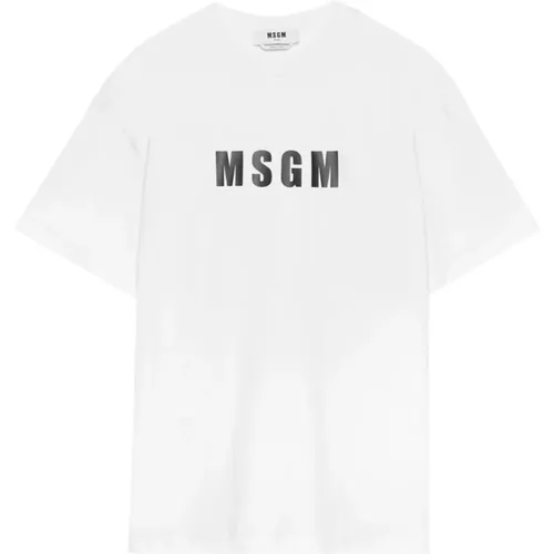 Stylische T-Shirts und Polos , Herren, Größe: XS - MSGM - Modalova