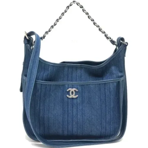 Pre-owned Denim chanel-bags , female, Sizes: ONE SIZE - Chanel Vintage - Modalova