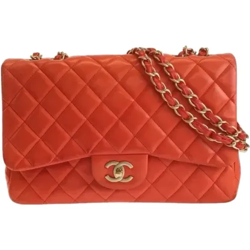 Pre-owned Leather chanel-bags , female, Sizes: ONE SIZE - Chanel Vintage - Modalova