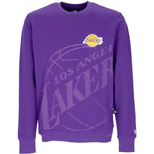 NBA Lakers Crewneck Sweatshirt Lila - new era - Modalova