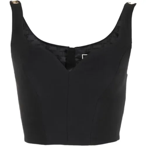 Top bustier , female, Sizes: XS - Elisabetta Franchi - Modalova