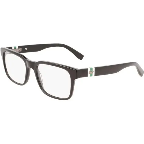 Schwarzer Brillenrahmen , Herren, Größe: 54 MM - Lacoste - Modalova