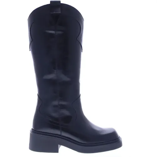 Hoher Stiefel für Frauen - schwarz , Damen, Größe: 40 EU - Bronx - Modalova