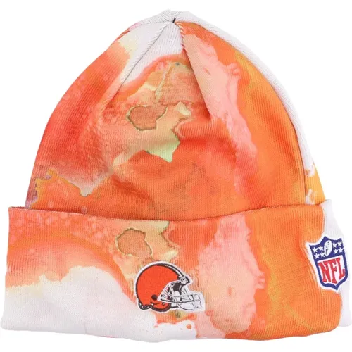 Cleveland Browns NFL Team Colors Hat , male, Sizes: ONE SIZE - new era - Modalova