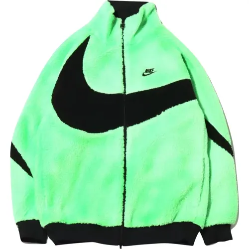 Limited Edition Reversible Boa Jacket Neon , male, Sizes: L, XS, XL, M, 2XL, S - Nike - Modalova