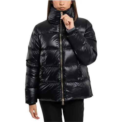 Gepolsterte Ultraleichtjacke mit Gänsedaunen , Damen, Größe: XS - People of Shibuya - Modalova