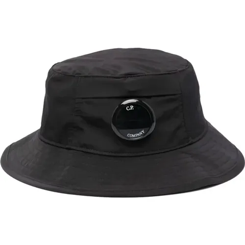 Nylon Bucket Hat , unisex, Größe: M - C.P. Company - Modalova
