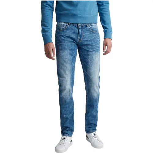 Stretch Slub Denim Slim-fit Jeans , Herren, Größe: W33 L30 - PME Legend - Modalova