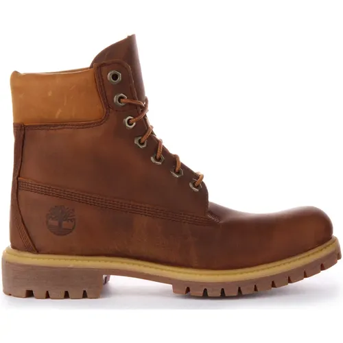 Leather Waterproof Work Boots , male, Sizes: 10 UK - Timberland - Modalova