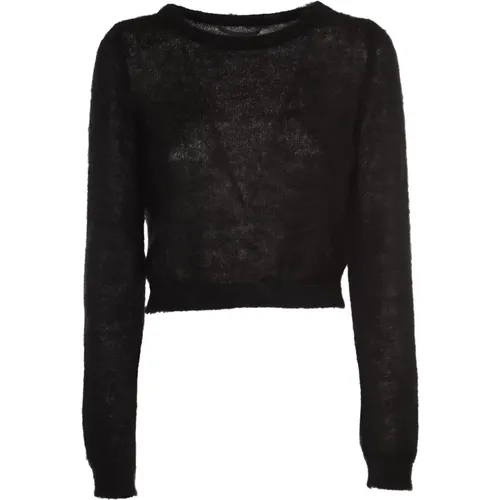 Schwarze Pullover für Frauen , Damen, Größe: XS - alberta ferretti - Modalova