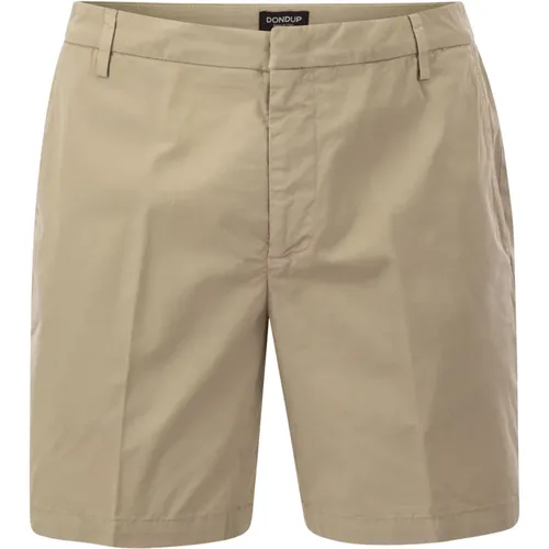 Manheim Cotton Shorts , male, Sizes: W32, W31, W34, W36, W33, W35 - Dondup - Modalova