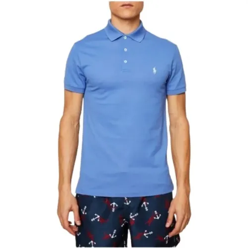 Slim Fit Piqué Baumwoll Polo Shirt - Polo Ralph Lauren - Modalova