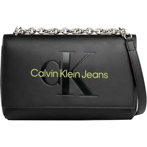 Bags with Sculpted Flap , female, Sizes: ONE SIZE - Calvin Klein - Modalova