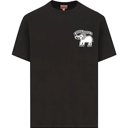 Casual Cotton T-Shirt for Men , male, Sizes: L - Kenzo - Modalova