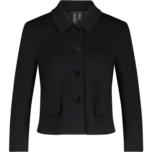 Taillierter Crop-Blazer , Damen, Größe: XL - Marc Cain - Modalova