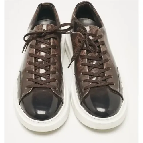 Pre-owned Fabric sneakers , male, Sizes: 8 UK - Louis Vuitton Vintage - Modalova