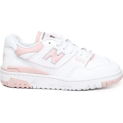 Eco-Leather Sneakers, /Pink , female, Sizes: 2 UK - New Balance - Modalova