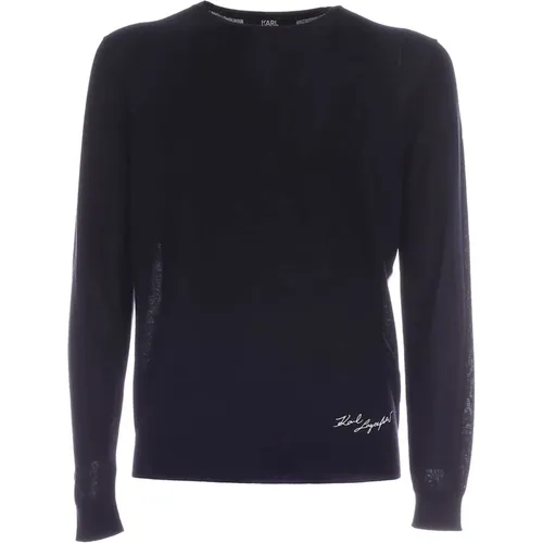 Knitwear , male, Sizes: M - Karl Lagerfeld - Modalova