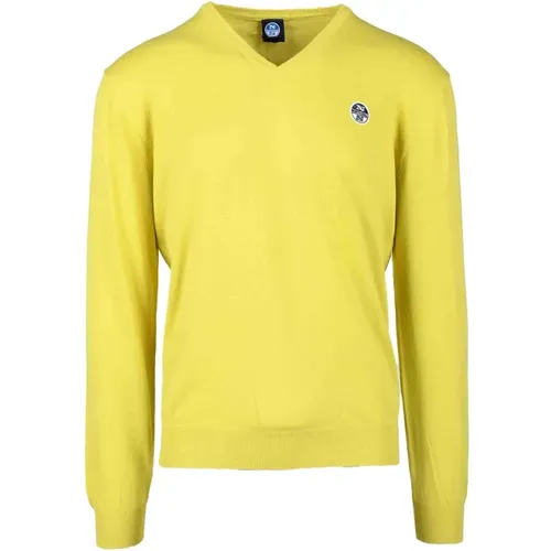 Men Lime Sweater , male, Sizes: XL, 2XL, M, 3XL, L - North Sails - Modalova