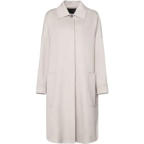 Single-Breasted Coat Chemise Style , female, Sizes: S, XS - Max Mara - Modalova