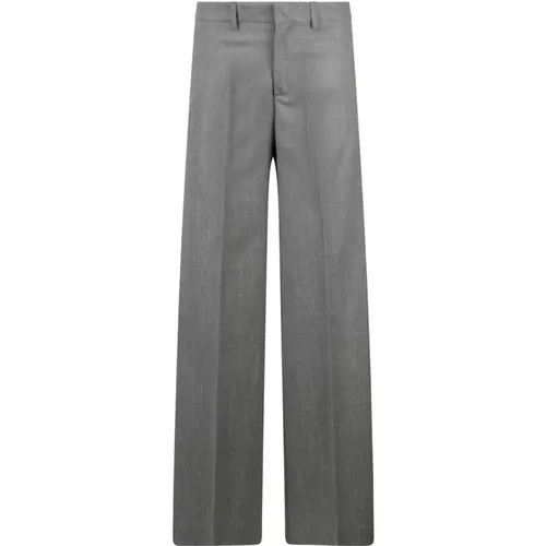 Wide Leg Wool Pant , female, Sizes: XS, M, XL, L, S - P.a.r.o.s.h. - Modalova