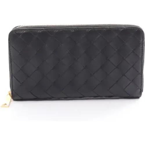 Pre-owned Leather wallets , female, Sizes: ONE SIZE - Bottega Veneta Vintage - Modalova