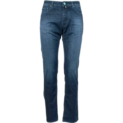 Slim-Fit Denim Jeans for Men , male, Sizes: W32 - Jacob Cohën - Modalova