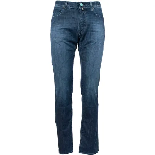 Slim-Fit Denim Jeans for Men , male, Sizes: W36, W32 - Jacob Cohën - Modalova