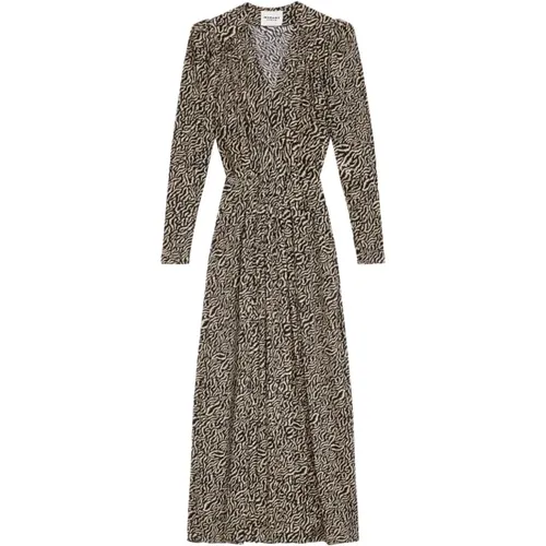 Beiges Kleid Aw24 Damenmode , Damen, Größe: L - Isabel Marant Étoile - Modalova