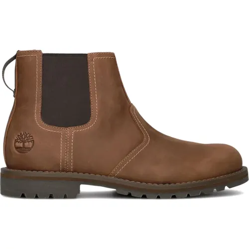 Chelsea Boot Larchmont Mid , male, Sizes: 11 UK, 6 UK, 9 1/2 UK, 10 1/2 UK, 11 1/2 UK, 13 1/2 UK, 10 UK, 8 UK, 12 UK, 8 1/2 UK, 9 UK - Timberland - Modalova