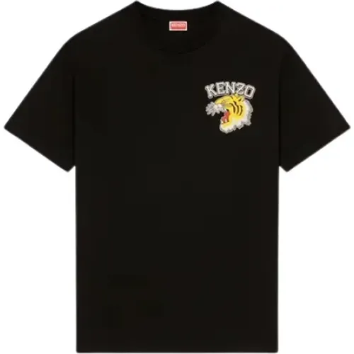 Jungle Tiger T-Shirt , Herren, Größe: S - Kenzo - Modalova