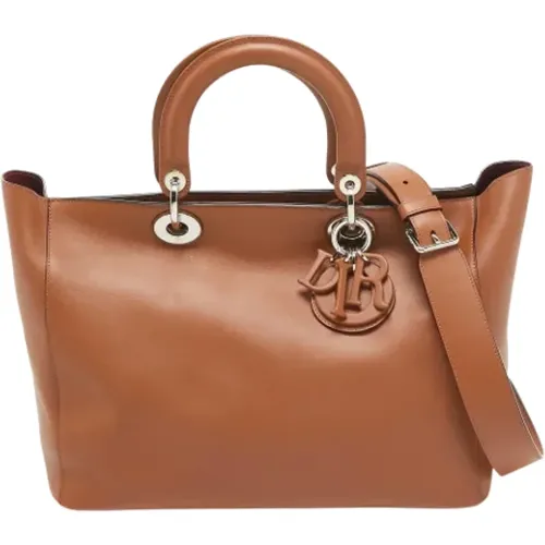 Pre-owned Leather totes , female, Sizes: ONE SIZE - Dior Vintage - Modalova