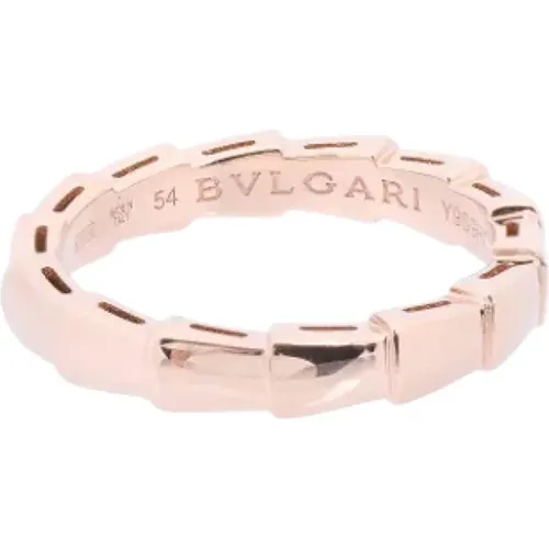 Pre-owned Gold rings , female, Sizes: ONE SIZE - Bvlgari Vintage - Modalova