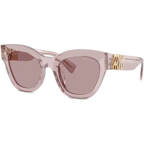 MU 01Ys 12W20I Sunglasses , female, Sizes: 51 MM - Miu Miu - Modalova