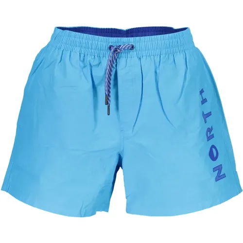 Blaue Herren Badehose mit Elastischem Bund - North Sails - Modalova