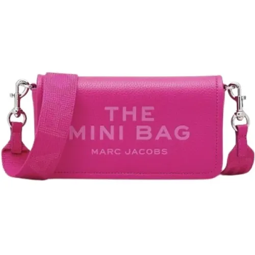 Grained Leather Mini Shopping Bag - Marc Jacobs - Modalova