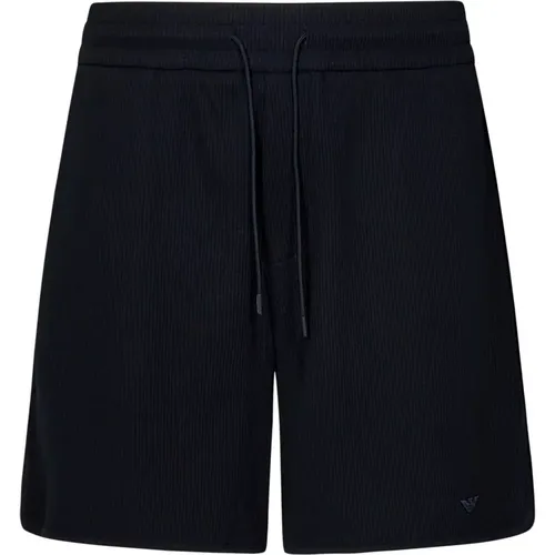 Mens Clothing Shorts Ss24 , male, Sizes: L, S, M - Emporio Armani - Modalova