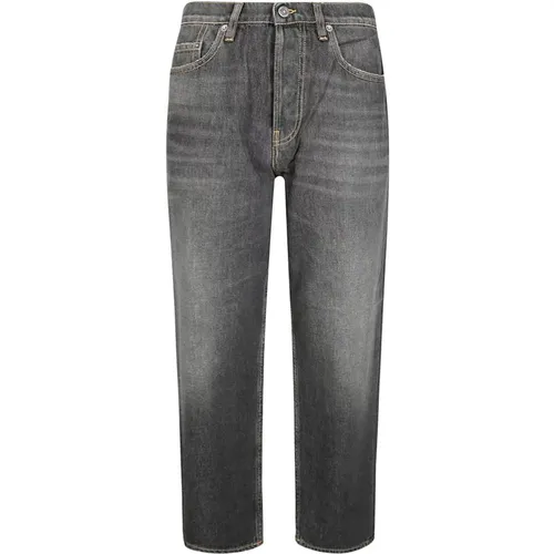 Skate Denim Gewaschene Jeans , Herren, Größe: W32 - Golden Goose - Modalova