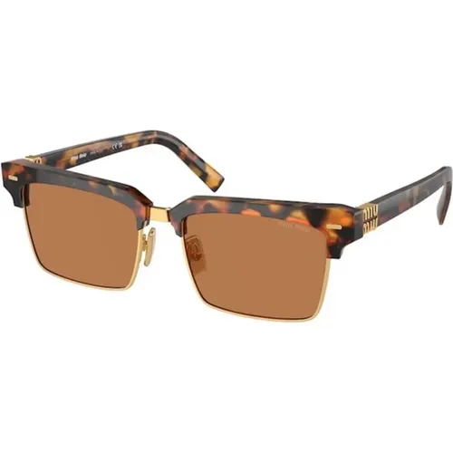 Carey Sunglasses Model 19P2Z1 , unisex, Sizes: 54 MM - Miu Miu - Modalova