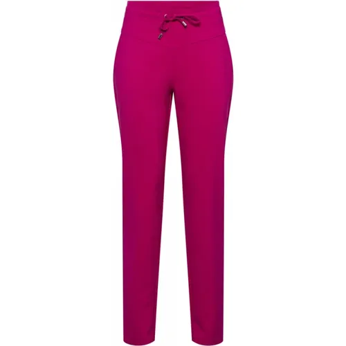 Comfortable Berry Pants , female, Sizes: XS, M, L, S, XL, 2XL, 3XL - &Co Woman - Modalova