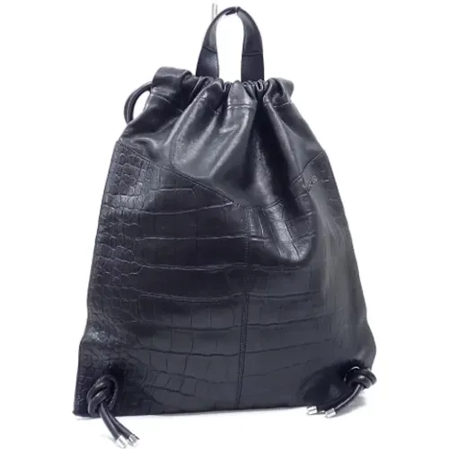 Pre-owned Leather backpacks , female, Sizes: ONE SIZE - Jimmy Choo Pre-owned - Modalova