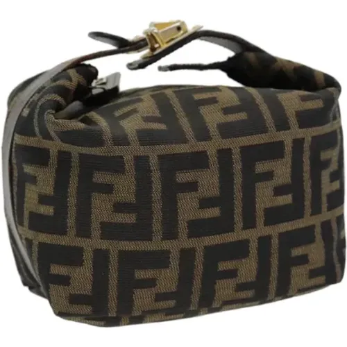 Pre-owned Canvas pouches , female, Sizes: ONE SIZE - Fendi Vintage - Modalova