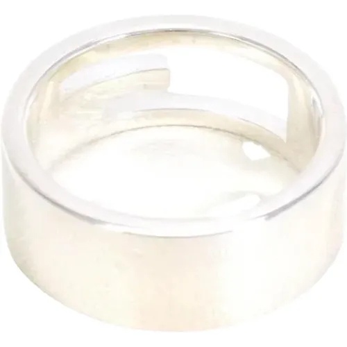 Pre-owned Silver rings , female, Sizes: ONE SIZE - Gucci Vintage - Modalova