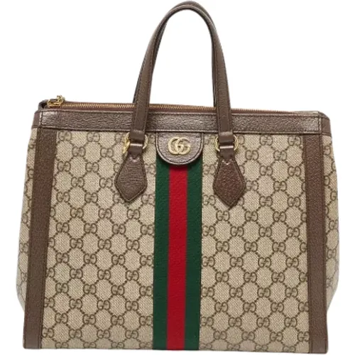 Pre-owned Leather totes , female, Sizes: ONE SIZE - Gucci Vintage - Modalova